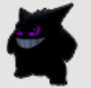 little gengar guy hitting a jig